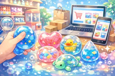 水感スクイーズはどこに売ってる？買える店舗や通販サイトを徹底調査！