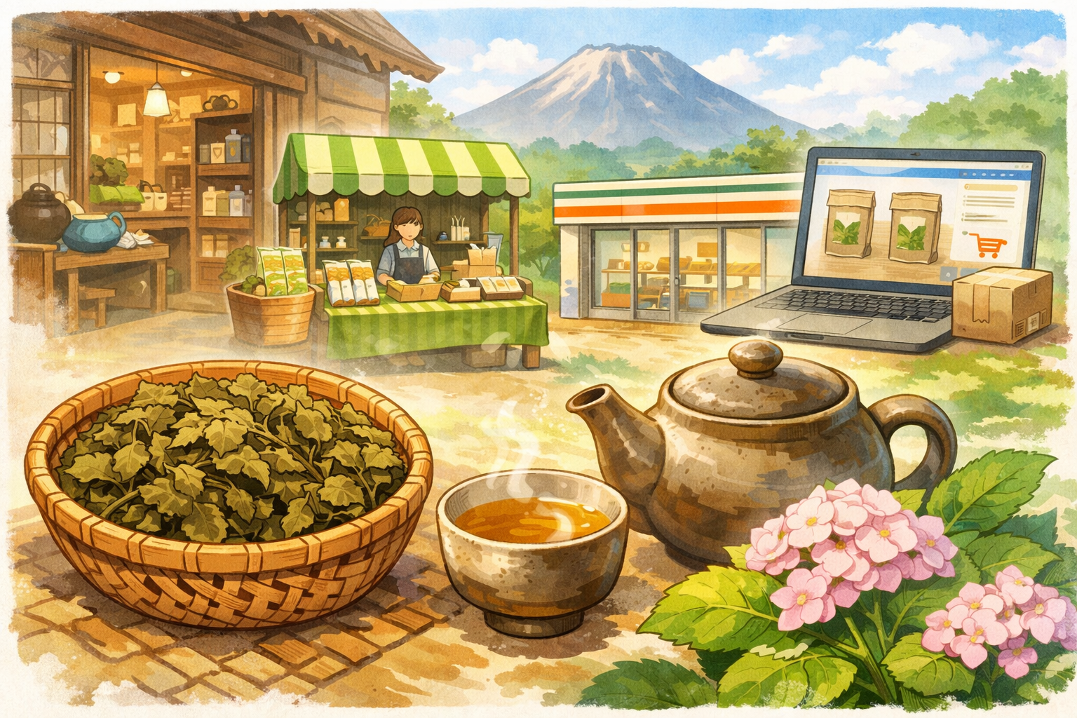 甘茶はどこで買える？販売店を徹底調査