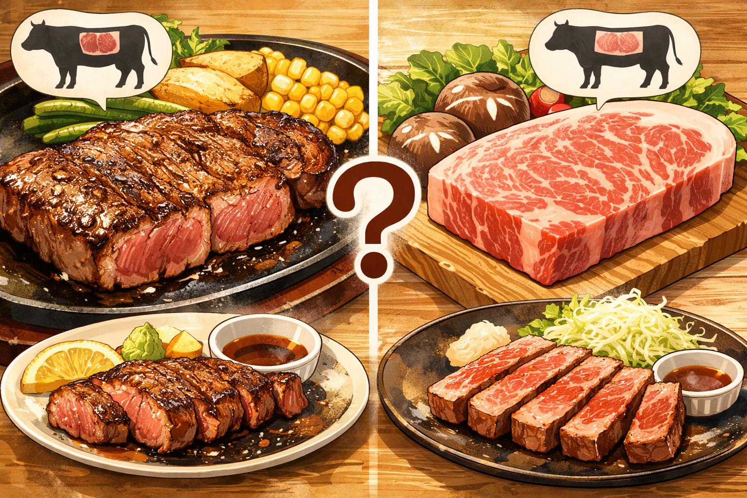 サーロインとロースはどっちが美味しい？違いや選び方のポイントを徹底解説