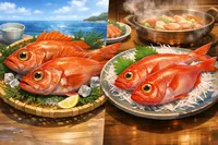 キンキとキンメダイはどっちが美味しい？味の違いや特徴を徹底比較
