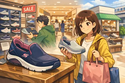 スケッチャーズ スリップインズはどこで売ってる？購入可能な店舗を徹底調査！